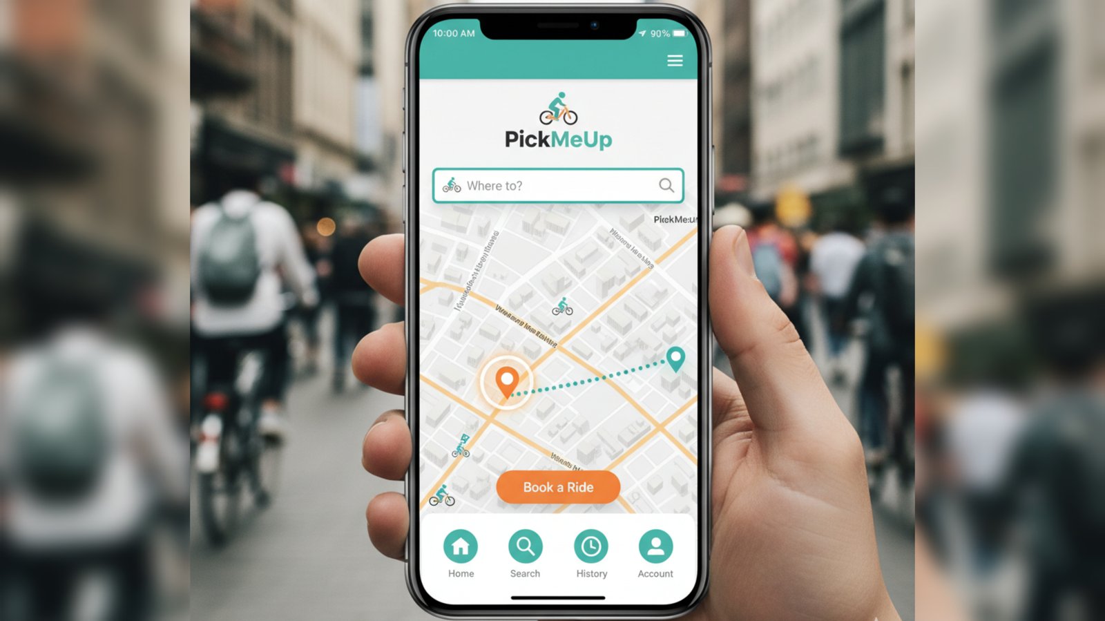 PickMeUp App